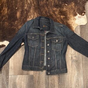 Kut from the Kloth Indigo Denim Trucker Jacket